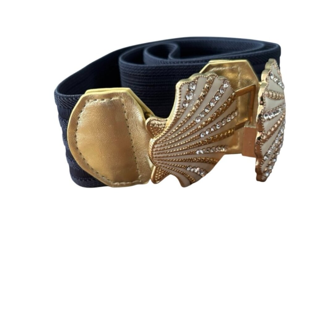 Lilly Pulitzer Seashell Rhinestone Stretch Belt